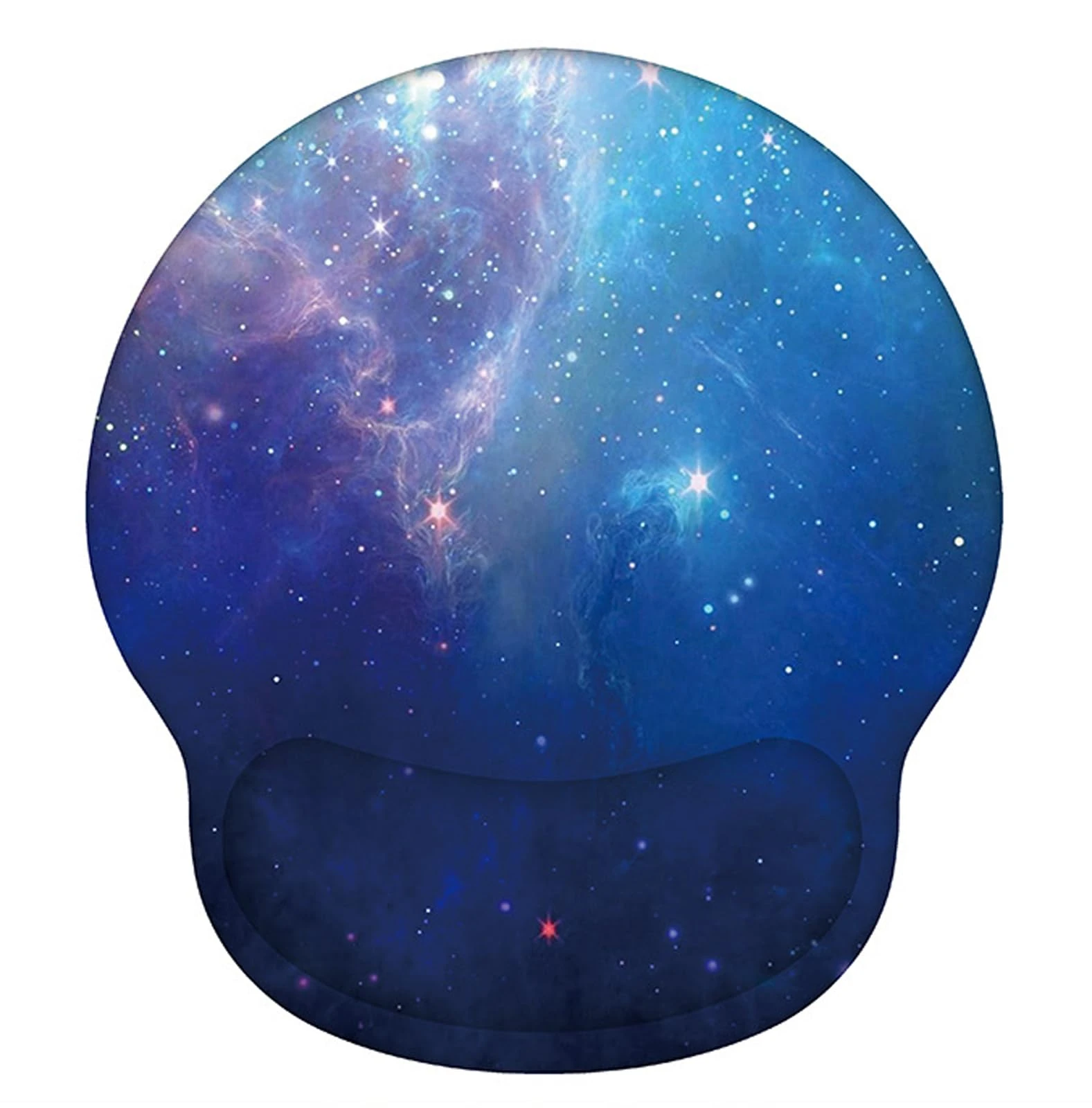 SHESHY Mouse Mat, Mouse Pads with Wrist Support, Non-slip Rubber Base,Milk Silk Fabric with comfortable, Ergonomic, Novel patterns Beautiful and Fashionable