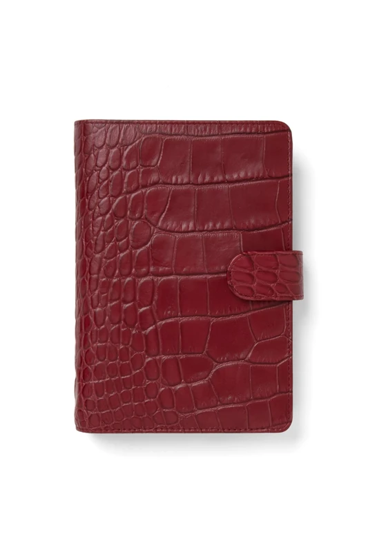Personal Classic Croc Cherry Organiser