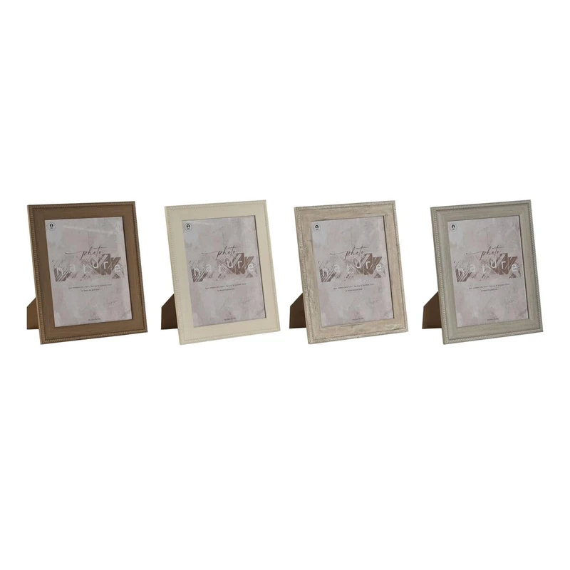 Home ESPRIT Photo Frame Brown Beige Cream Natural Glass Polystyrene 26.2 x 1.5 x 31.2 cm