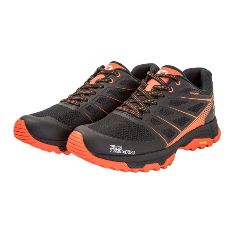 ROCK EXPERIENCE REUF00441 HELIUM MAN FOOTWEAR Hiking shoe Unisex 0208 (CAVIAR)+0740(CHERRY TOMATO) UK 8 - Image 1