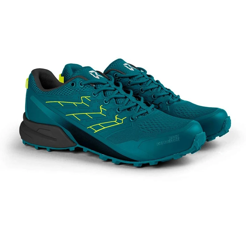 ROCK EXPERIENCE REUF00451 Hurricane Man Footwear Sneaker Unisex 1484 Moroccan Blue + 1809 Sulphur Spring UK 10.5