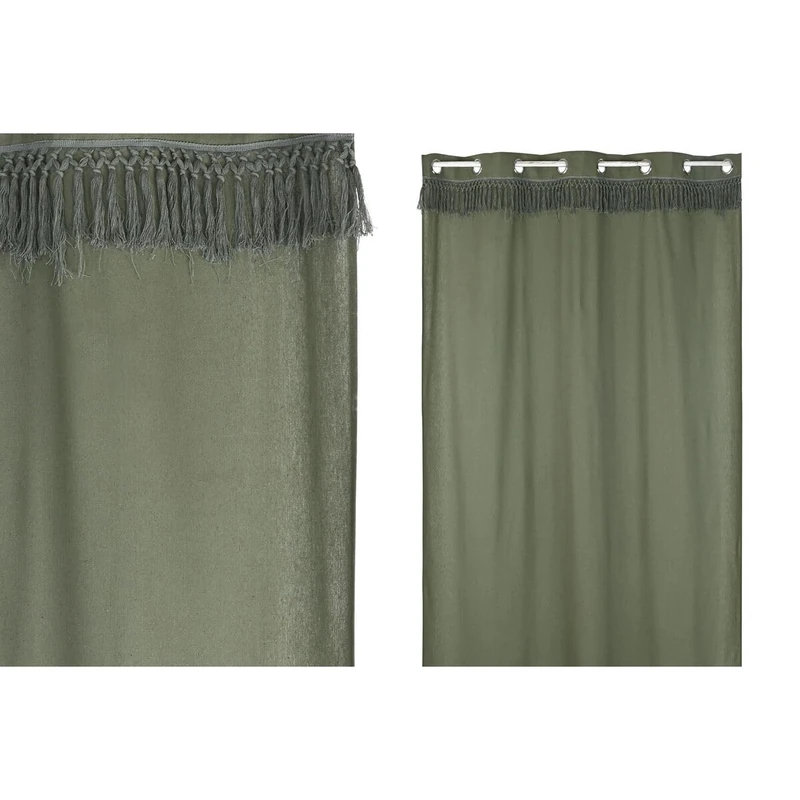Home ESPRIT Green Curtain 140 x 260 x 260 cm