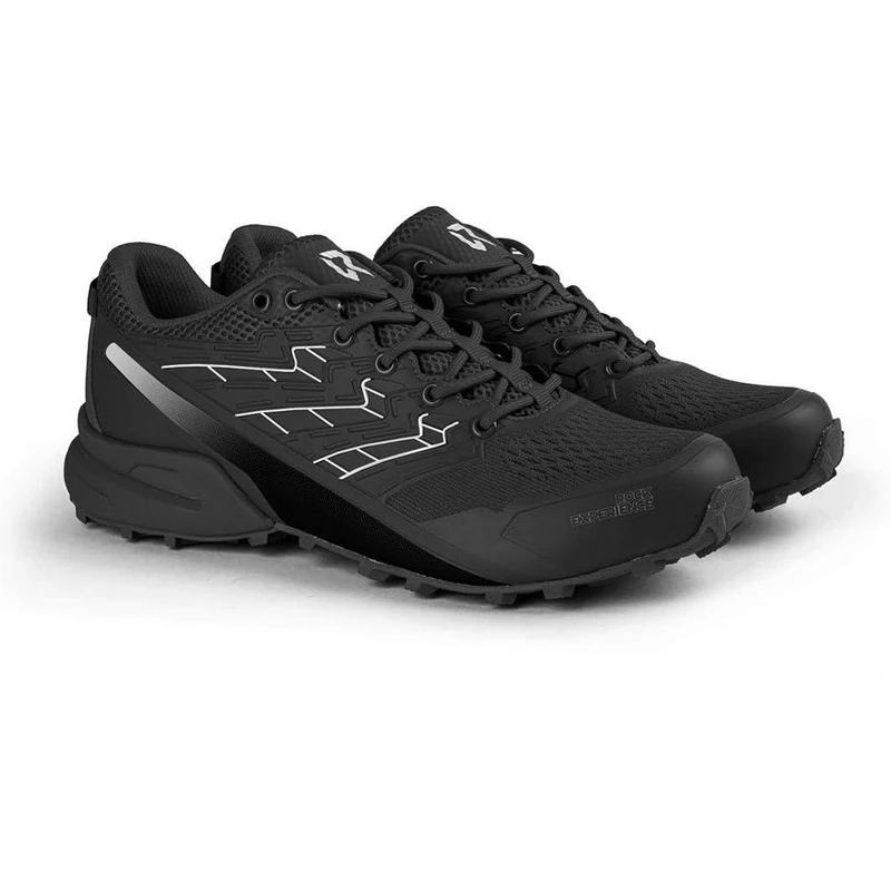 ROCK EXPERIENCE REUF00452 Hurricane Woman Footwear Sneaker Unisex 0208 Caviar + 0006 Marshmallow UK 6.5