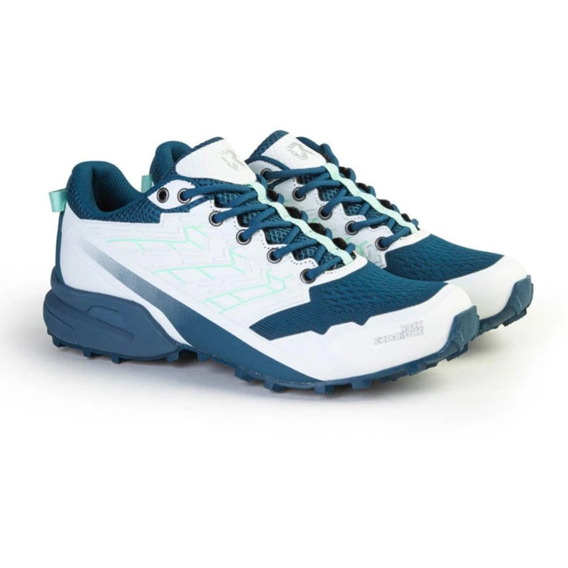 ROCK EXPERIENCE REUF00452 Hurricane Woman Footwear Sneaker Unisex 0006 Marshmallow + 1484 Moroccan Blue UK 5.5