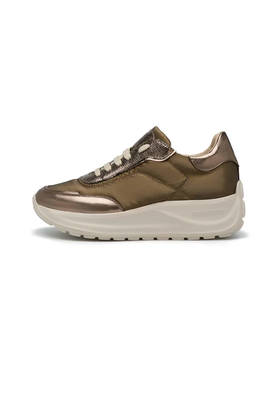 Candice Cooper Spark 010-Sneakers Leather - White, Gold, 7.5 UK