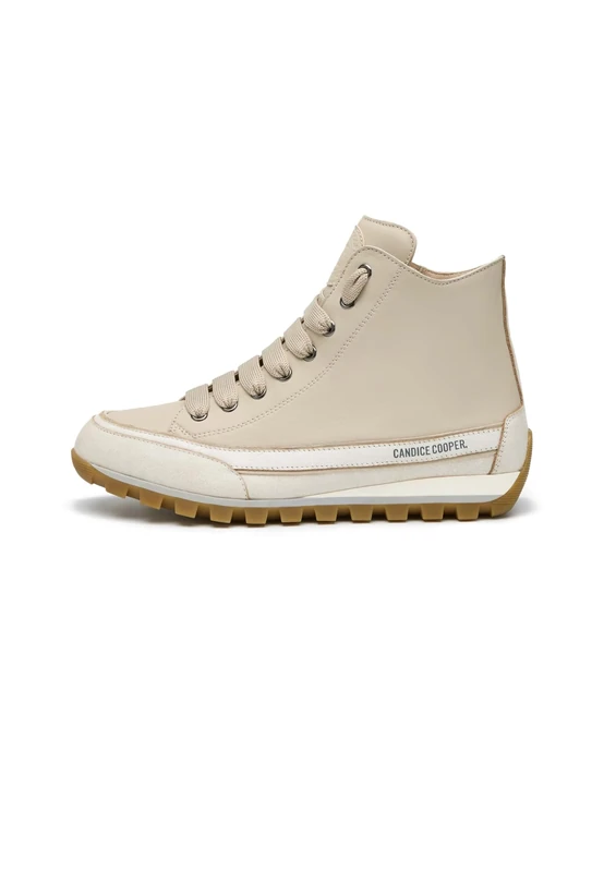 Candice Cooper Women's Janis Strip Plus Chic Trainers, Beige, 6 UK