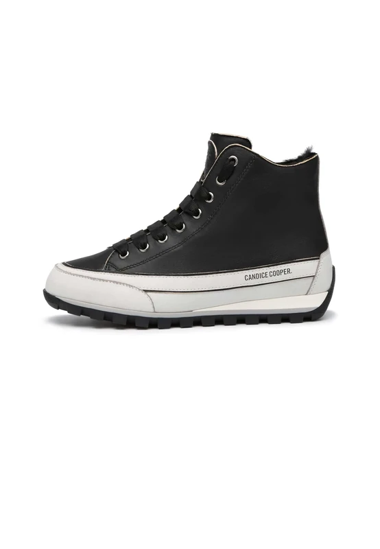 Candice Cooper Janis Strip Plus Chic Fur, Women's Trainers, UK 3 / UK 3, Black, 4 UK