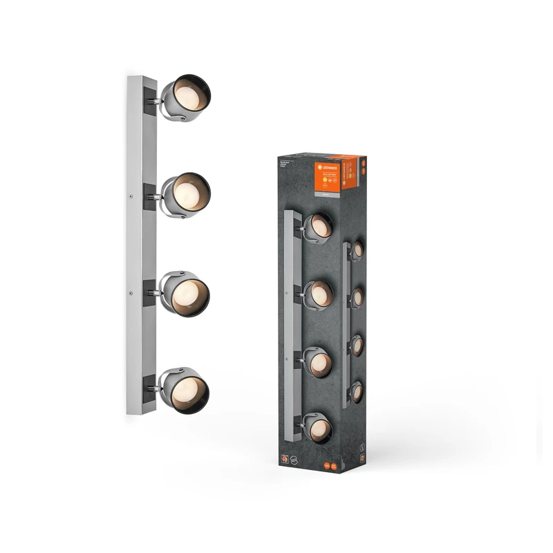 LEDVANCE Decor SPOT Jupiter 22W Silver Spotlight - Warm White