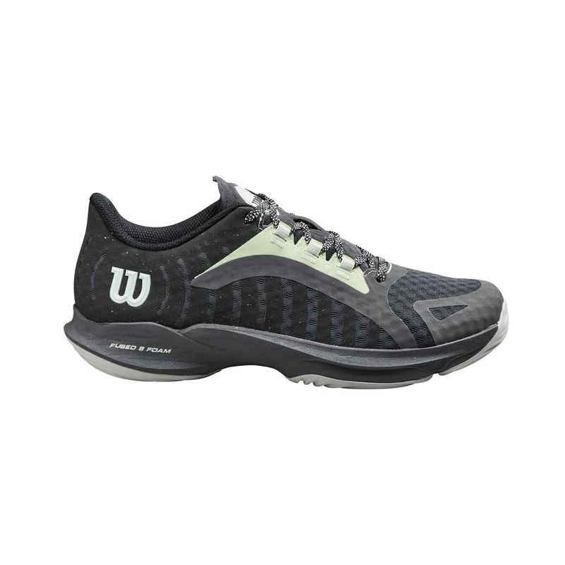 Wilson Hurakn Pro Padel Shoe, Women's, Size 4, Black/Ebony/Opal Blue