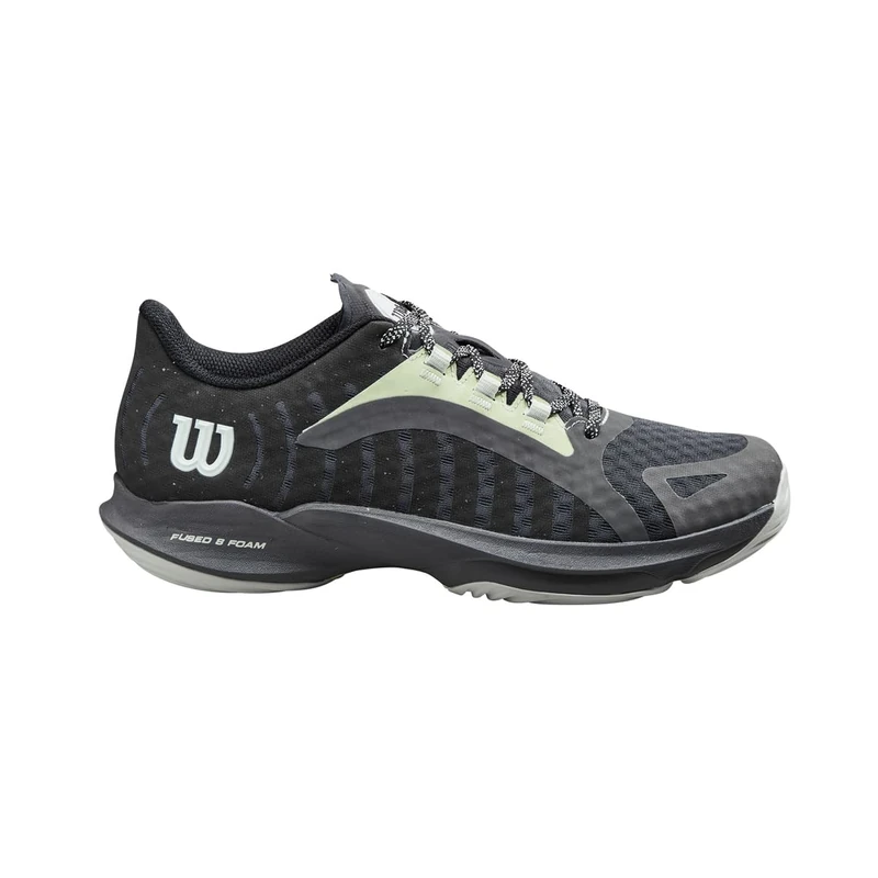 Wilson Hurakn Pro Padel Shoe, Women's, Size 7.5, Black/Ebony/Opal Blue