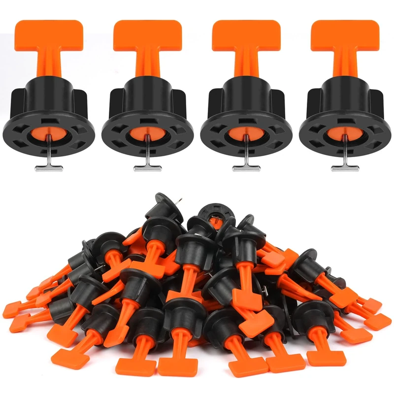 Flintronic 80PCS Tile Leveling Kit with 2 Wrenches - Floor Clips