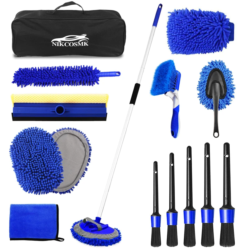 NIKCOSMK Car Wash Brush Kit