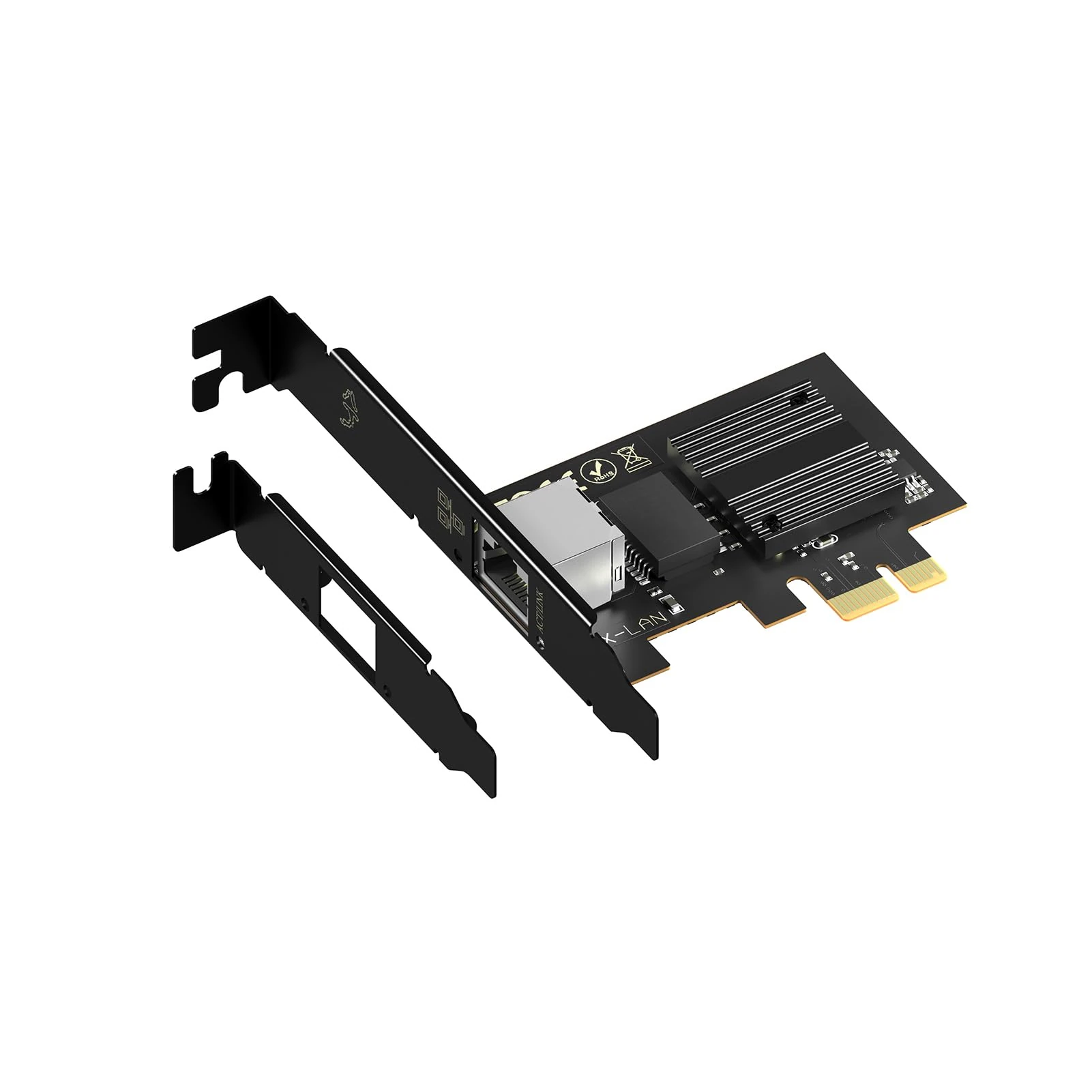 XikeStor 2.5Gb PCIe Network Card with Intel I226-V Chip, 2.5GBase-T Network Adapter NIC, PCIe 3.1 X1, PCI Express Gigabit Ethernet Card for Windows 10/11, Linux Kernel 5.16.18/RHEL8.6, VMware ESXi8.0