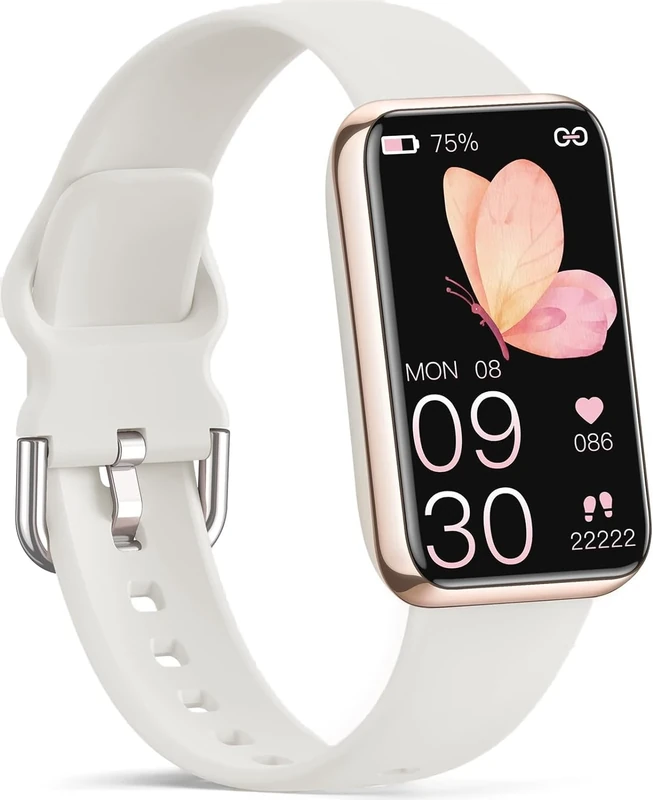 VIPWISE Fitness Tracker with Heart Rate & Sleep Monitor, Bluetooth Smartwatch with Calls, Blood Oxygen, IP68 Waterproof, Step Counter & 20 Sport Modes for Men & Women