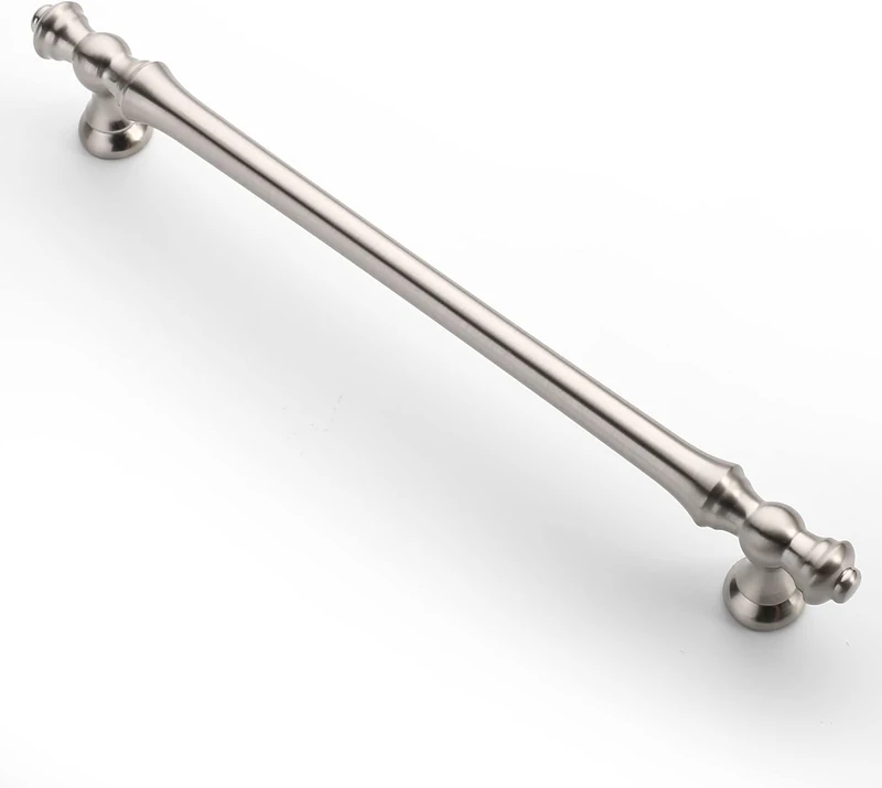 Asidrama 10 Pack 10 Inch(254mm) Brushed Satin Nickel Kitchen Cabinet Pulls, Cabinet Hardware for Cupboard Drawer Pulls