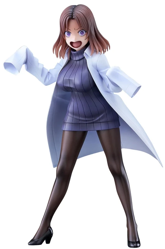 Wave Dream Tech Squeezing Ward ~ Ejaculation Management Life in a Hospital Where Only The Worst Nurses Have Characters~ Professor Amamiya, 1/7 Scale, PVC, Painted, Complete Figure