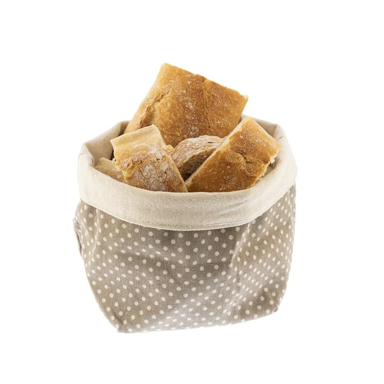 Koala Spain 20000197 Bread Bin, Cotton, Beige - Image 1
