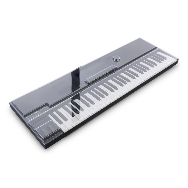 Decksaver Cover for Native Instruments S61 MK3 - Super-Durable Polycarbonate Protective lid in Smoked Clear Colour, Made in The UK - The Producers' Choice for Unbeatable Protection - Image 1