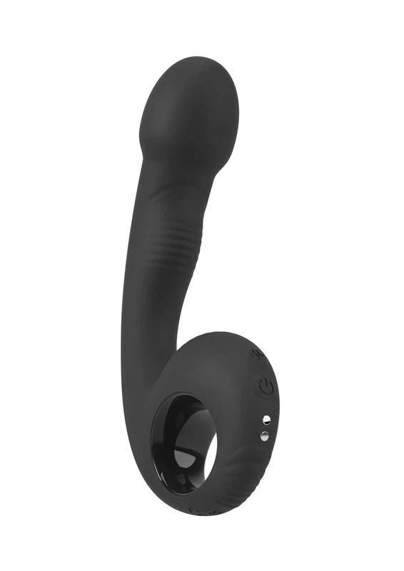 Black Velvets G&P-Spot Vibrator Black 16.8 cm