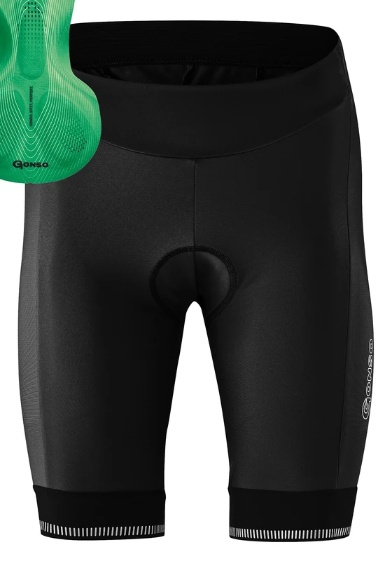 Gonso Sitivo W, Women's cycling shorts, With Sitivo Comfort seat pad, High elasticity of movement and anti-slip silicone leg grippers, Tight fit