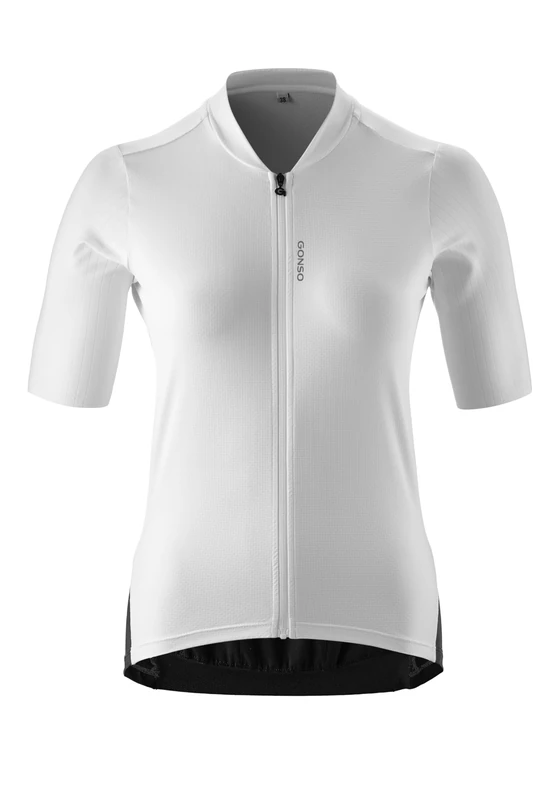 Gonso SITIVO W Da-Cycling Jersey 1 Weiß/Schwarz
