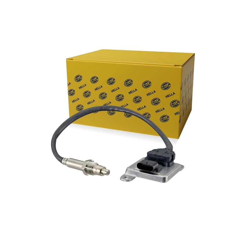 HELLA 6PN 358 307-151 NOx Sensor, NOx catalytic converter - 5-pin connector - Cable: 390mm - Control Unit/Software must be trained/updated