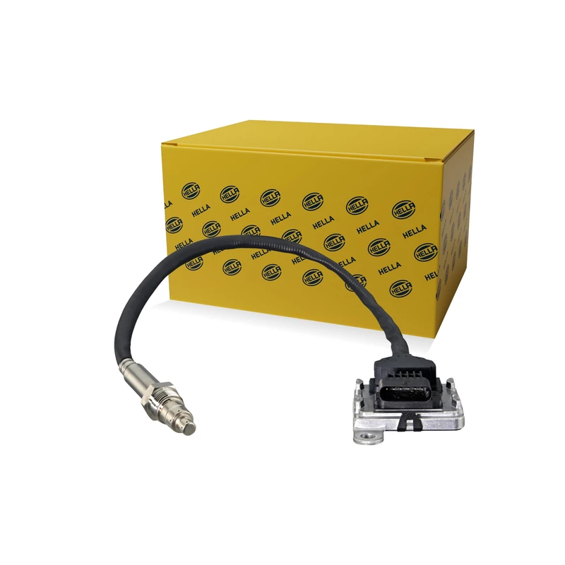 HELLA 6PN 358 307-101 NOx Sensor, NOx catalytic converter - 6-pin connector - Cable: 390mm - Control Unit/Software must be trained/updated
