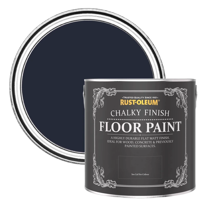 Rust-Oleum Blue Scratch Proof Floor Paint in Matt Finish - Odyssey 2.5L