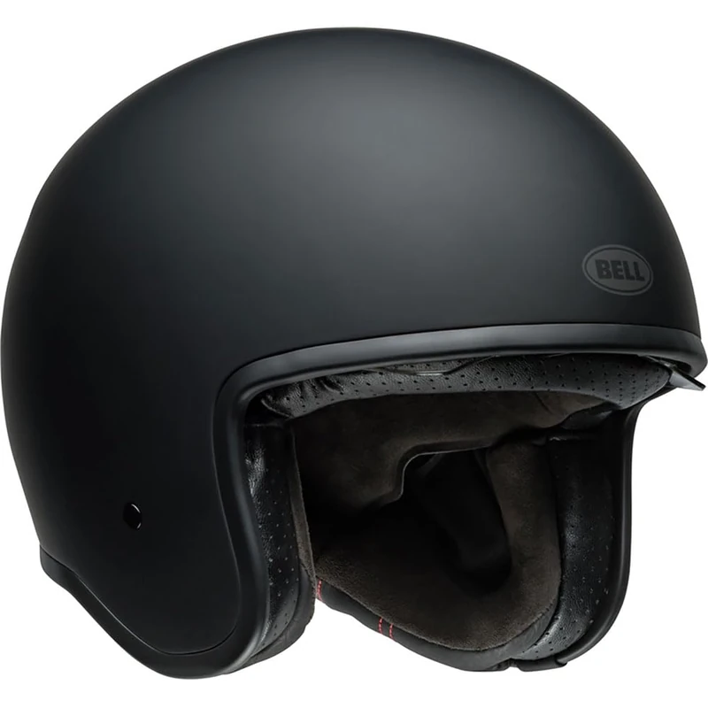 Bell TX-501 Solid ECE Helmet, Open-Face Design, Modern Features, Inspired by Historic 500-TX, Ventilated for Comfort, Protection for MX & Off-Road, Color: Matte Black, Size: L