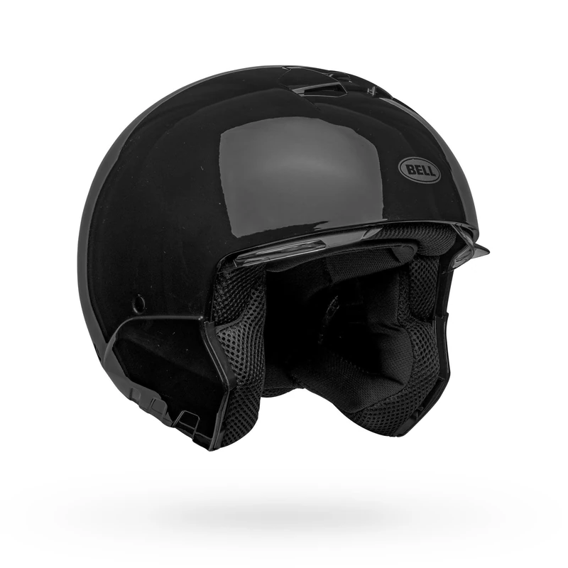Bell Broozer Solid ECE Helmet, Dual Certification for Full-Face & Open-Face Riding, Black, Size: 2X
