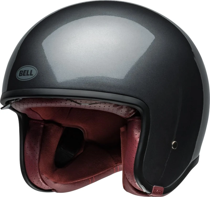 Bell TX-501 Solid ECE Helmet, Open-Face Design, Modern Features, Inspired by Historic 500-TX, Ventilated for Comfort, Protection for MX & Off-Road, Color: Starship Grey, Size: M