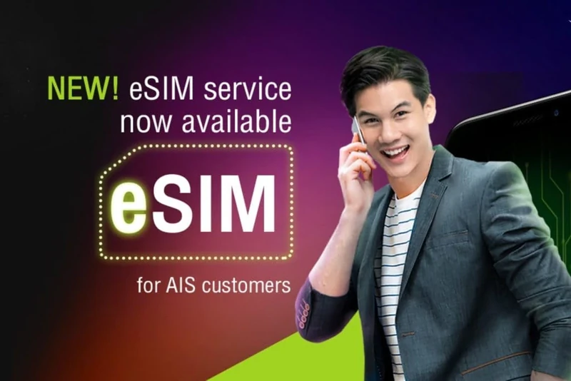 TSIM Thailand eSIM Card 15 Days 30GB | Local Number + CallHome| Auto Activating | 5G AIS Network With Tethering/HotSpot/Internet Sharing | QR Code included