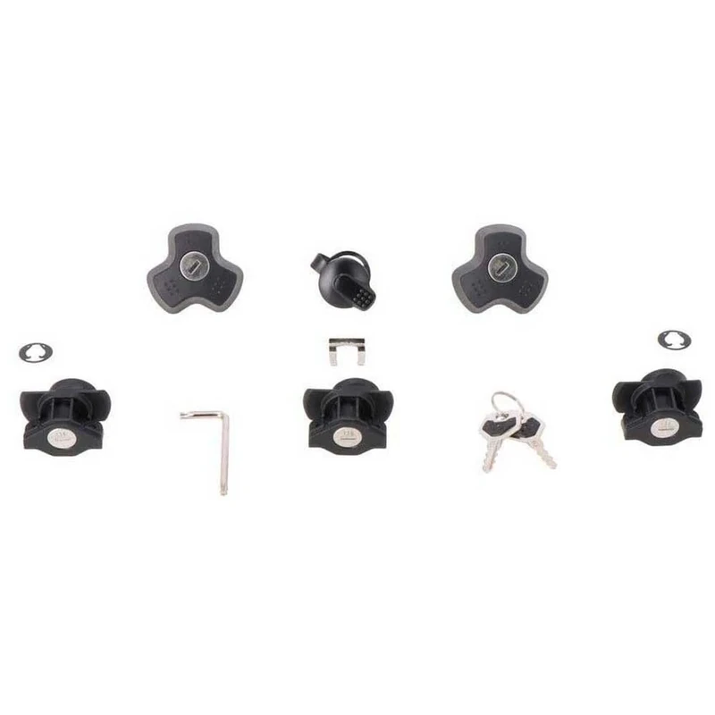 SW-Motech LOCK SET WITH IDENTICAL KEY FOR DUSC 3 LOCKS + 1 TRAX LOCK SET + 2 ANTI-THEFT LOCKS - Image 1