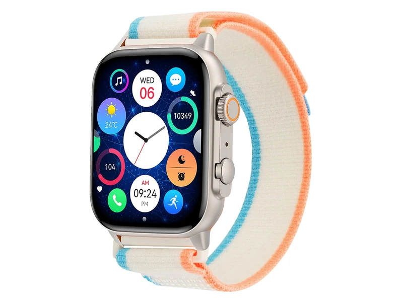 Trevi - T-FIT 430A Smartwatch with 1.95" AMOLED Display High Definition Metal Case - Image 1