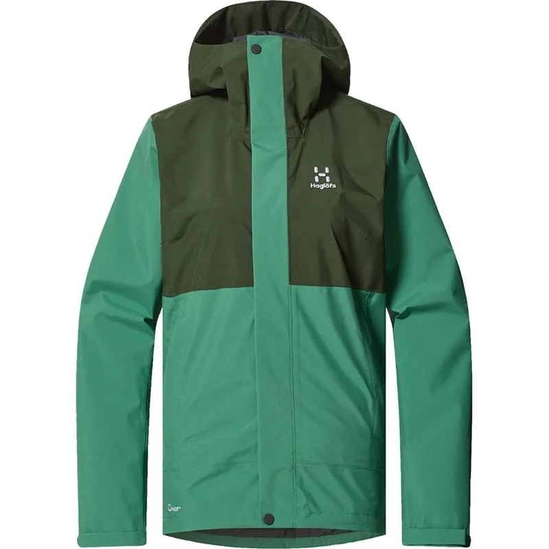 HAGLOFS 606494_5QB KOYAL PROOF Jacket Women's DK JELLY GREEN/SEAWEED GREEN Size M