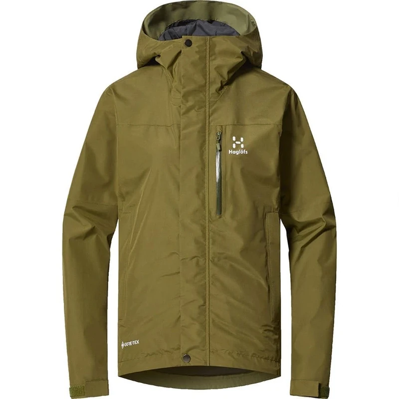HAGLOFS 606461_4VY LARK GTX Jacket Women's OLIVE GREEN Size M
