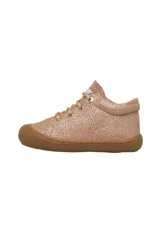 NATURINO Suede First Steps Shoes, Powder Pink, 2.5 UK Child