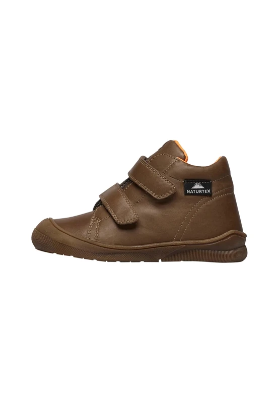 Naturino Teke 2 WP-Waterproof Leather First Steps Shoe, Brown, 25 EU - Image 1