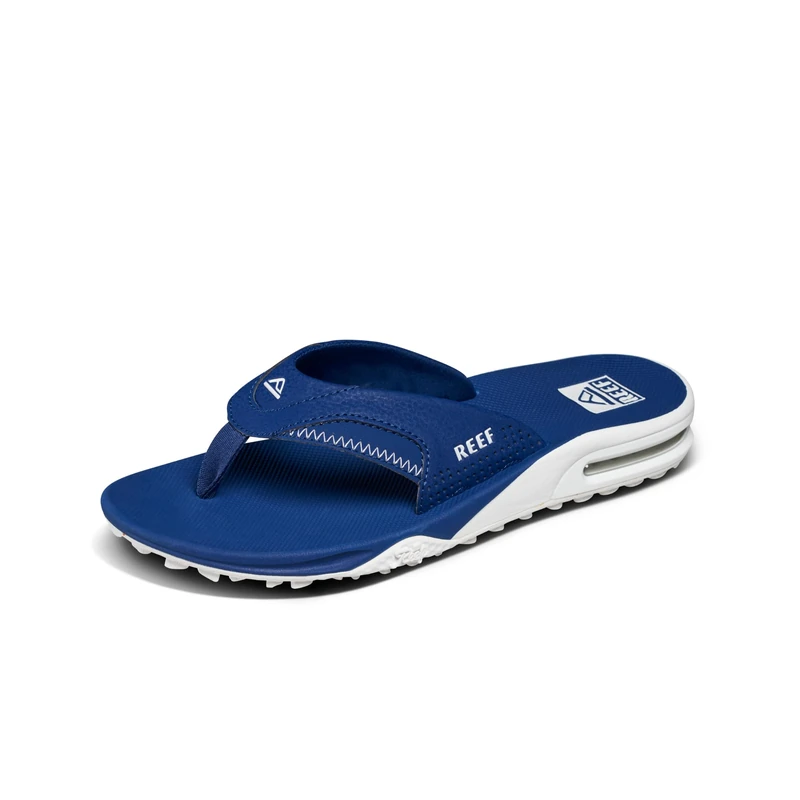 Reef MENS SANDALS, FANNING PREGAME, NAVY/WHITE, 8 UK