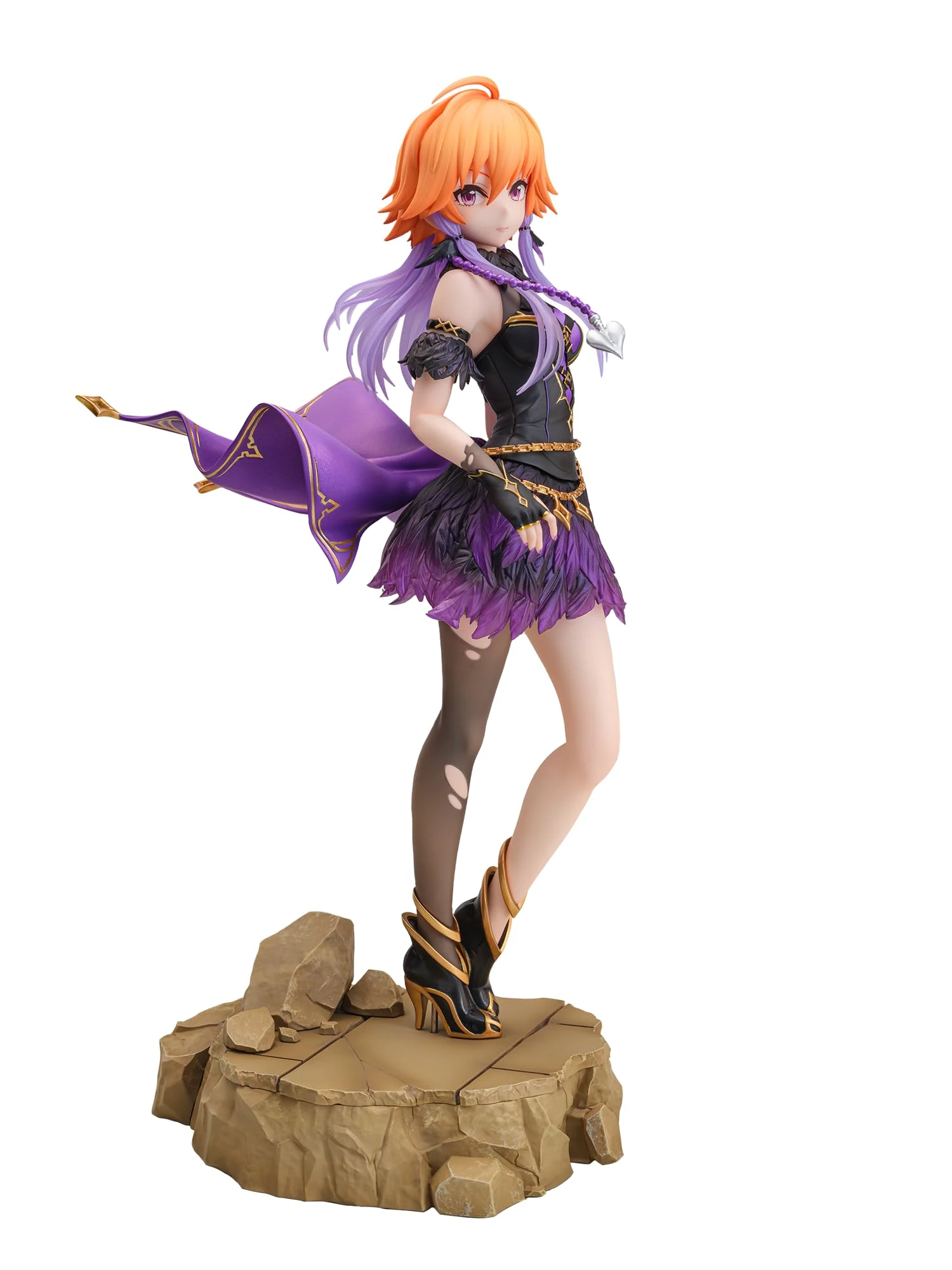 Ami Idolmaster Cinderella Girls Asuka Ninomiya 1/8 Scale Figure, Total Height Approx. 9.1 inches (230 mm), PVC and ABS
