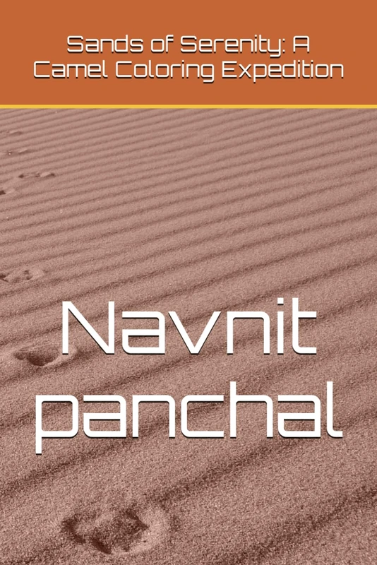 Sands of Serenity: A Camel Coloring Expedition