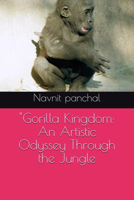 "Gorilla Kingdom: An Artistic Odyssey Through the Jungle