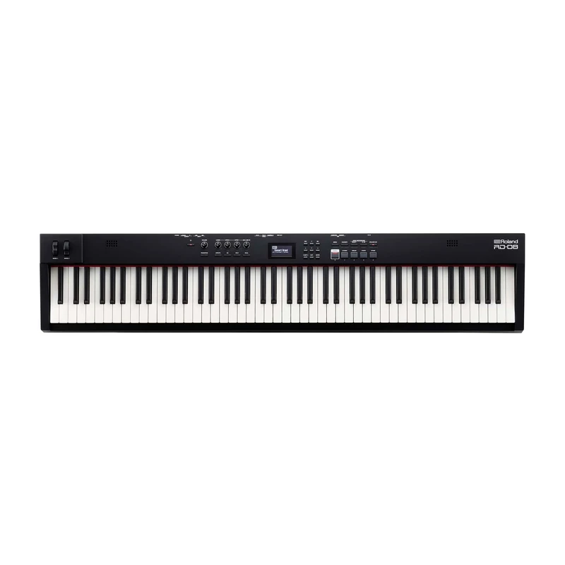 Roland RD-08 Stage Piano | Authentic RD Sound & Playability | Streamlined Design | 88-Note Weighted-Action PHA-4 Keyboard | Expandable Features | 3000+ Onboard Sounds | Ideal for Professional Gigging