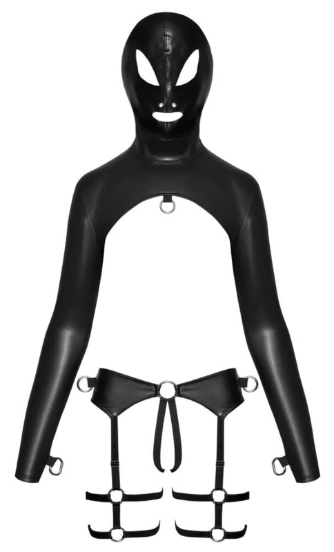 Bad Kitty Women's Bondage Set Black M - Image 1