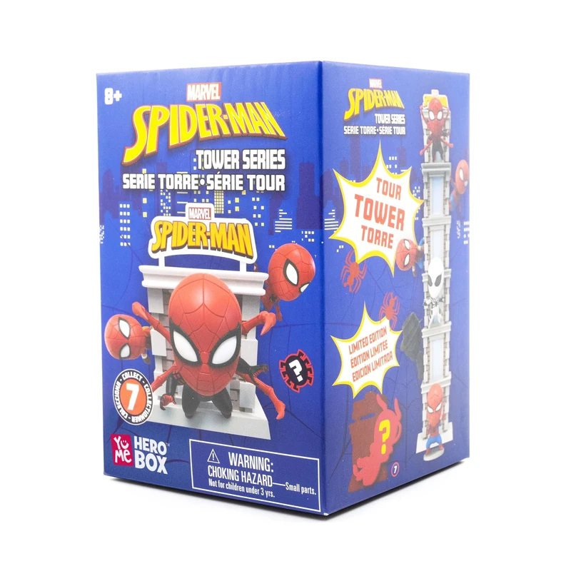 Yume Toys Marvel présentoir figurines mini Hero Box Tower Series Spider-Man 8 cm (6)