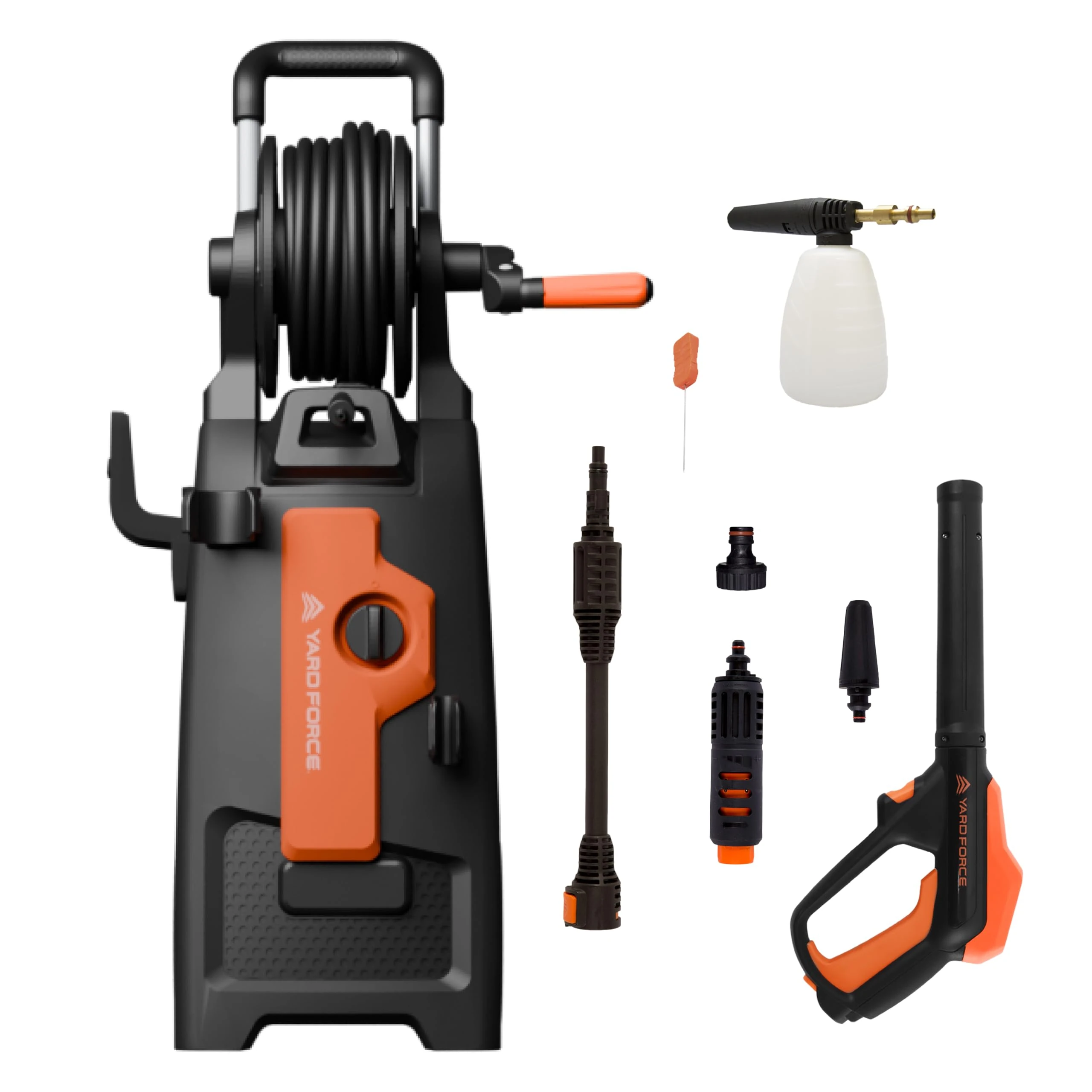 Yard Force EW U15E 2200W High Pressure Washer with 150Bar Max Pressure and 450L/h Flow Rate