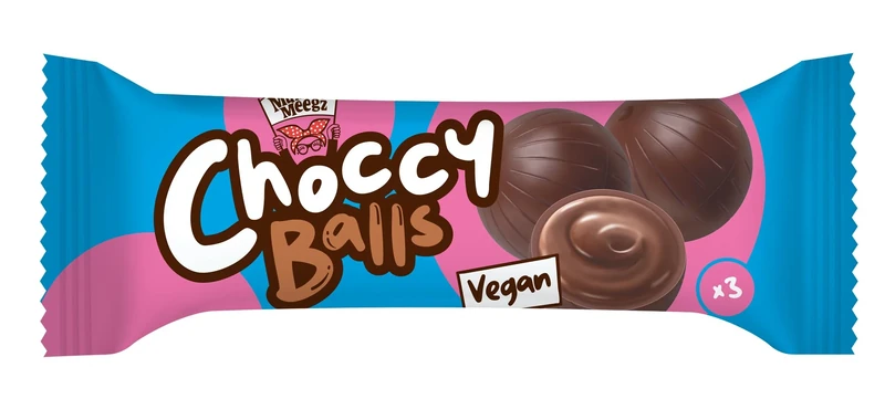 Mummy Meegz Choccy Balls Case Pack of 22 Multipacks (66 Vegan Chocolate Balls) - Truffle-Style Chocolate Balls with Silky Smooth Centre, Individually Wrapped. No Palm Oil