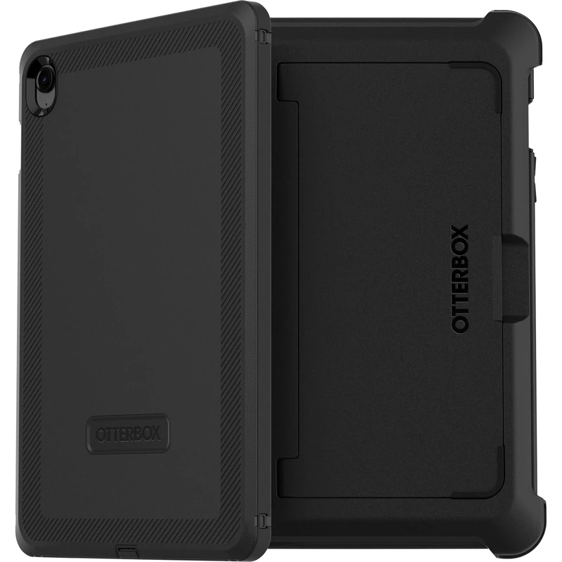 OtterBox Defender Case for Samsung Galaxy Tab S10 Lite/S10 FE/S9 FE, Shockproof, Ultra-Rugged Protective Case with built in Screen Protector, 2x Tested to Military Standard, Black