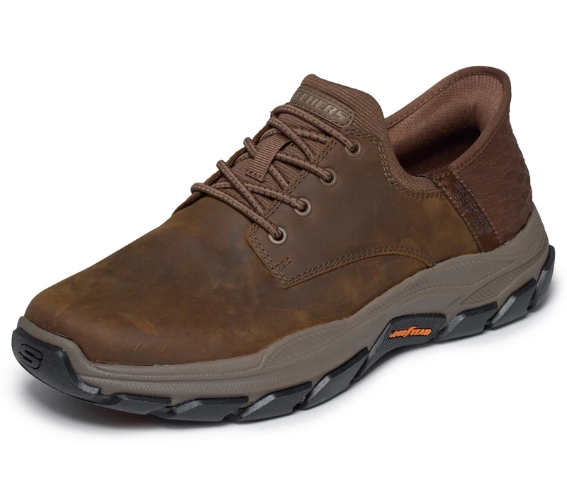 Skechers USA Men's Respected-Garrett Loafer, Ch Dark Brown, 15 - Image 1