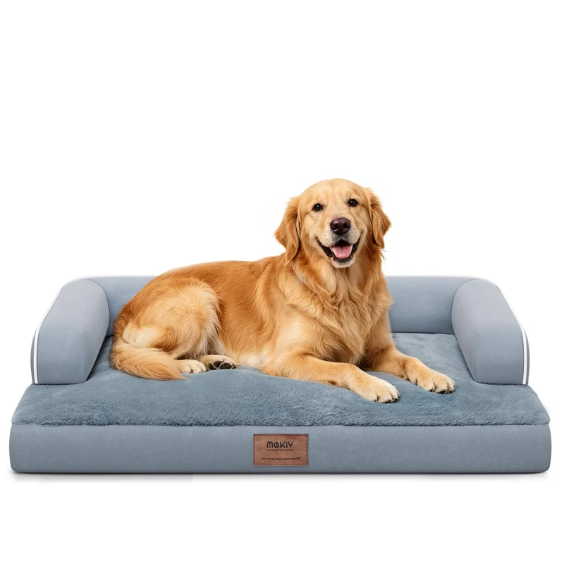 Orthopedic Dog Bed for Large Dogs Orthopedic Washable Medium XL XL Large Dogs Memory Foam Couch Sofa Waterproof with Removable Cover